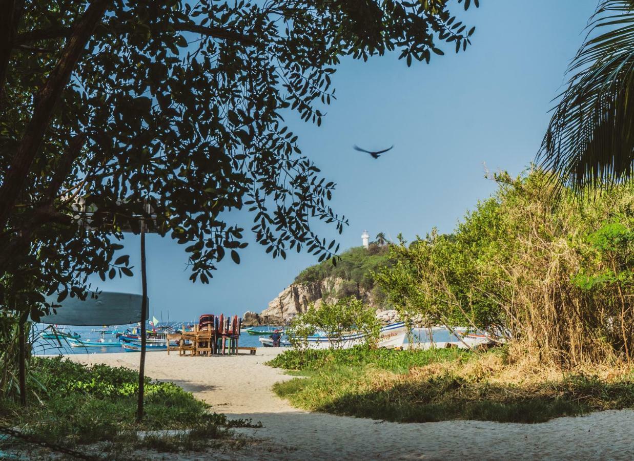 מלון פוארטו אסקונדידו Nomad Beach House מראה חיצוני תמונה