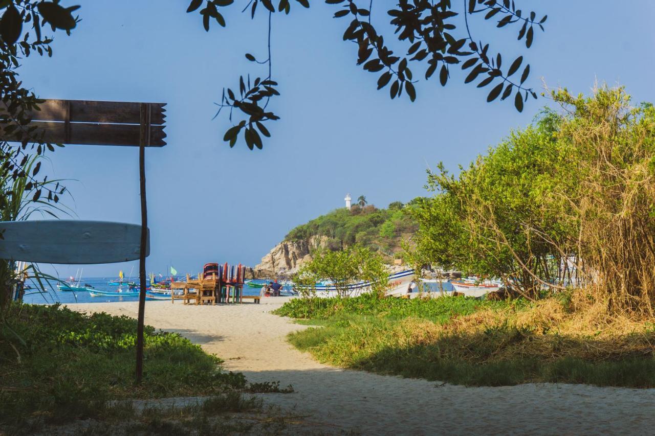 מלון פוארטו אסקונדידו Nomad Beach House מראה חיצוני תמונה